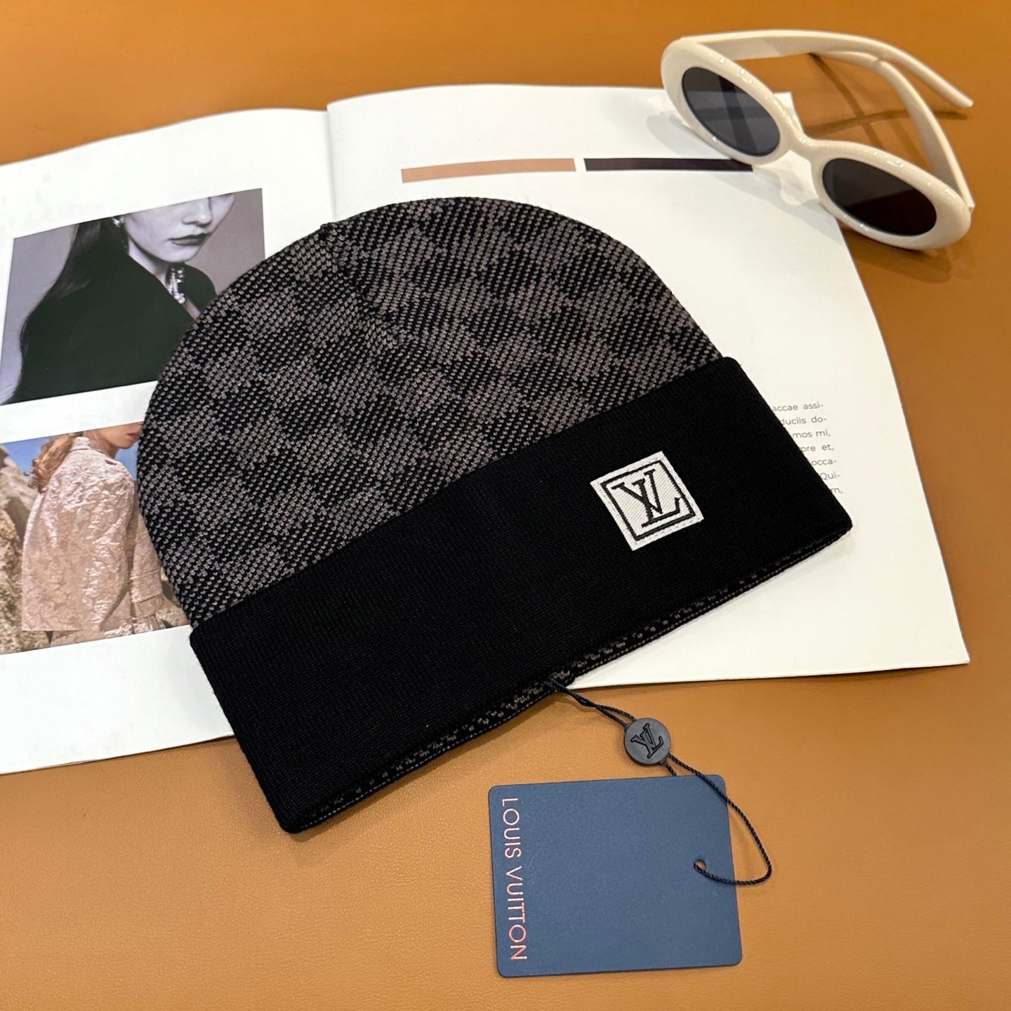 251028 New daily wear matching warm knitted hat