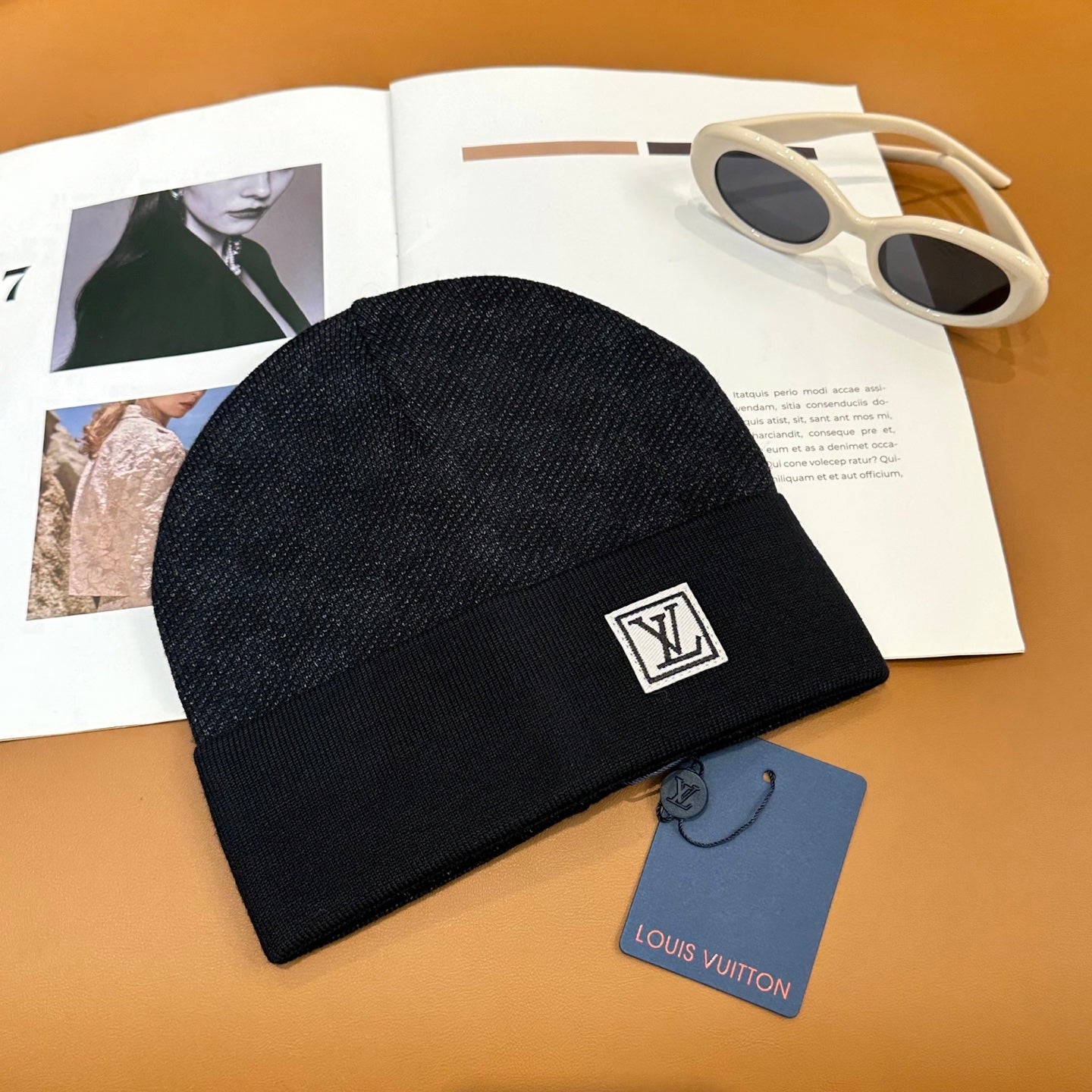 251028 New daily wear matching warm knitted hat