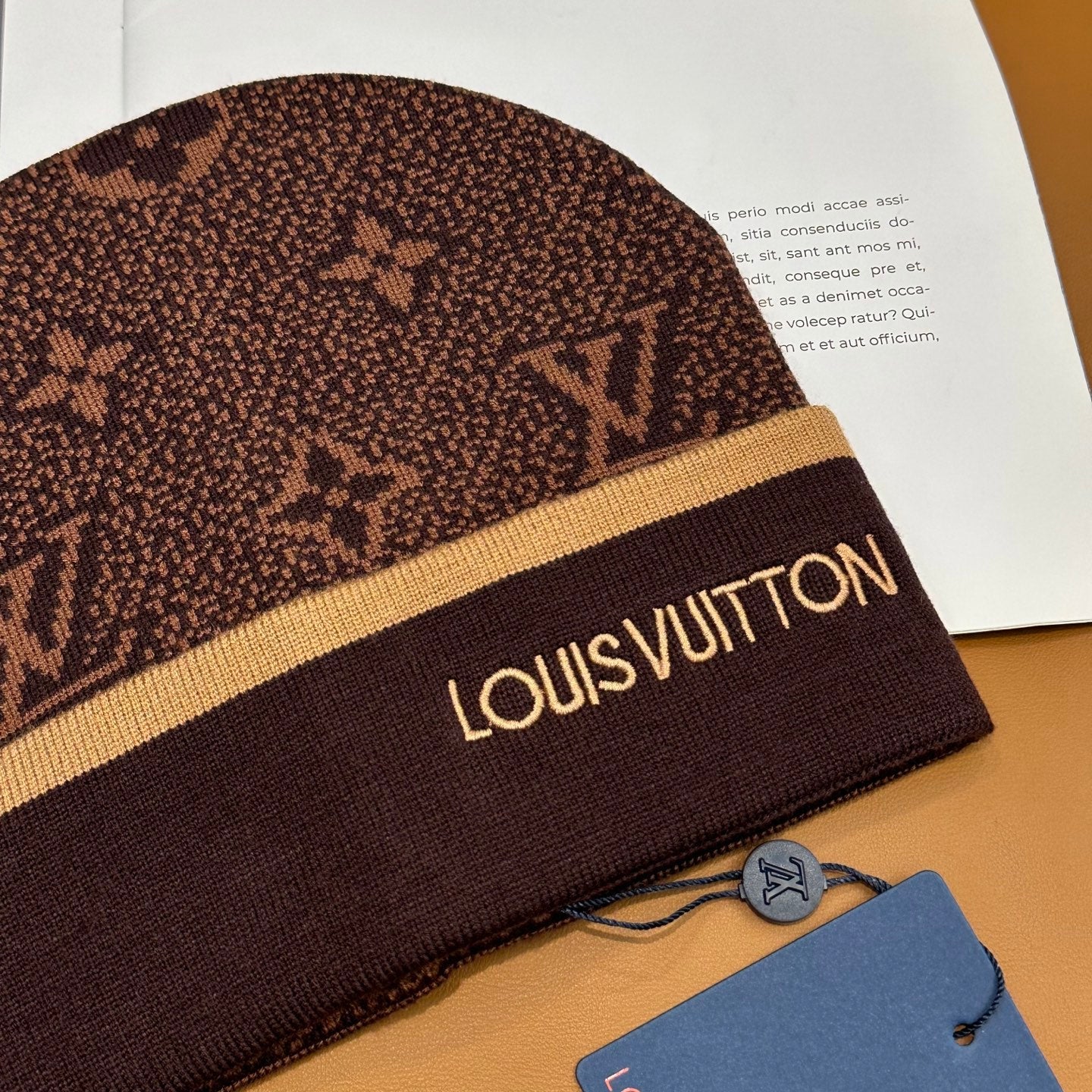 251028 New daily wear matching warm knitted hat