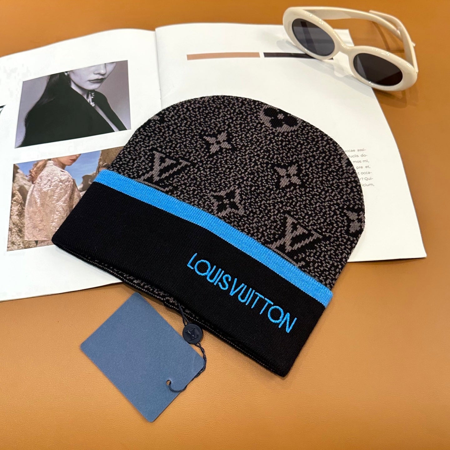 251028 New daily wear matching warm knitted hat