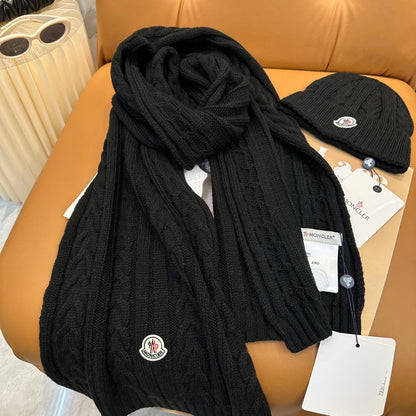 251028 New daily wear matching warm knitted hat