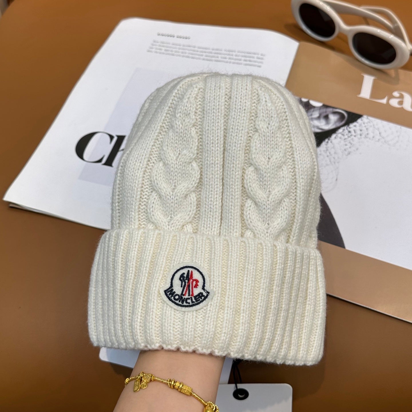 251028 New daily wear matching warm knitted hat