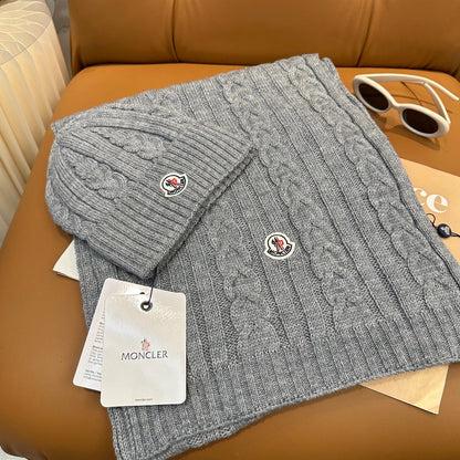 251028 New daily wear matching warm knitted hat