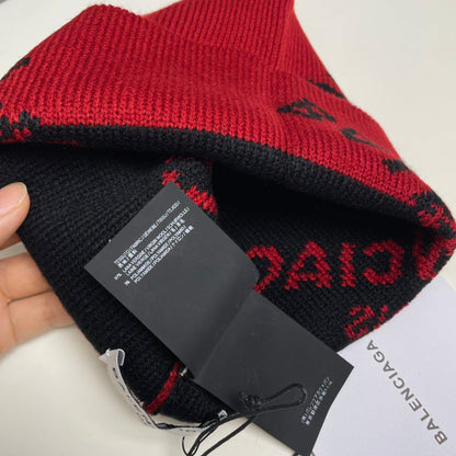 251028 New daily wear matching warm knitted hat