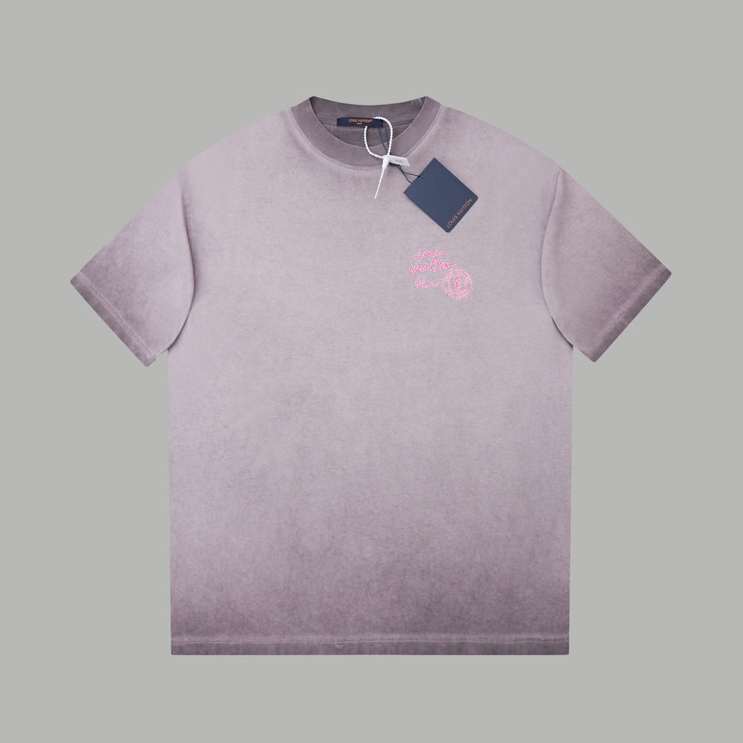 251230 New high-quality washed process rhinestone T-shirt