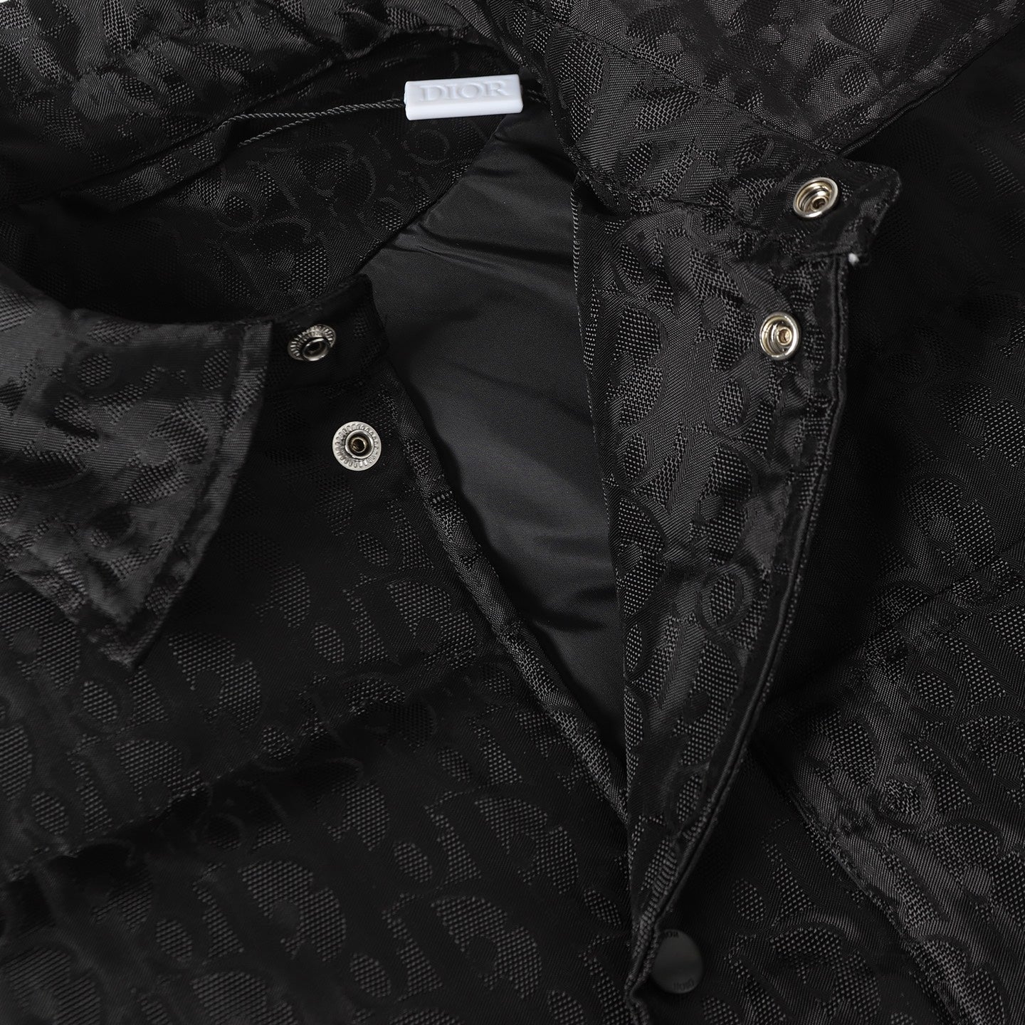 251230 New high-quality dark-patterned jacquard lapel and snap down jacket