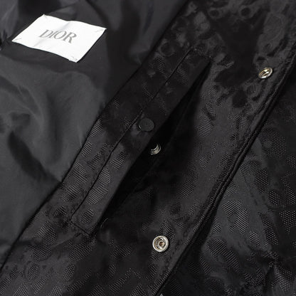 251230 New high-quality dark-patterned jacquard lapel and snap down jacket