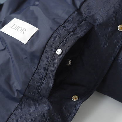 251230 New high-quality dark-patterned jacquard lapel and snap down jacket