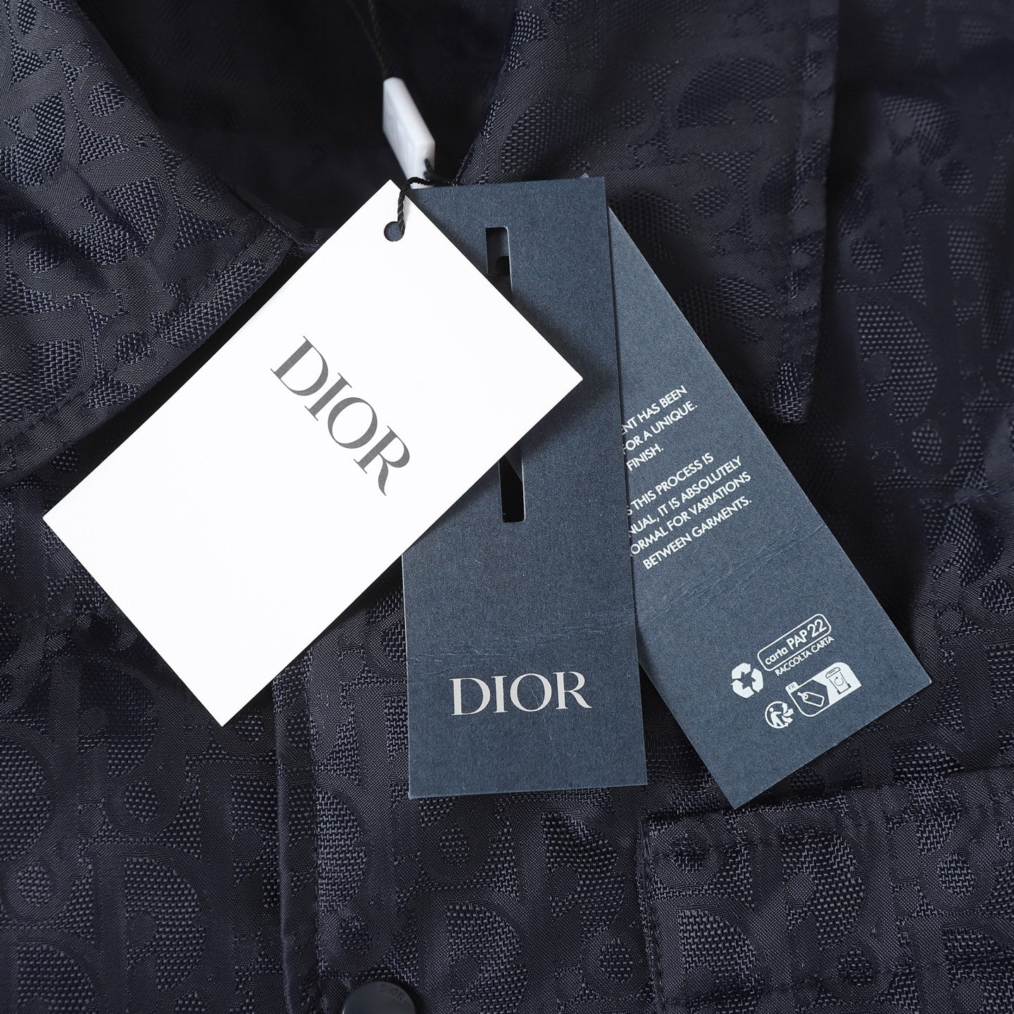 251230 New high-quality dark-patterned jacquard lapel and snap down jacket
