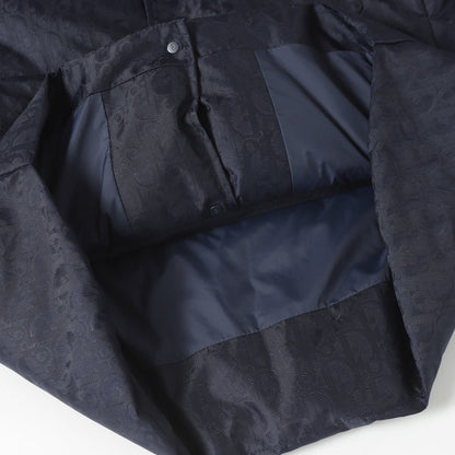 251230 New high-quality dark-patterned jacquard lapel and snap down jacket