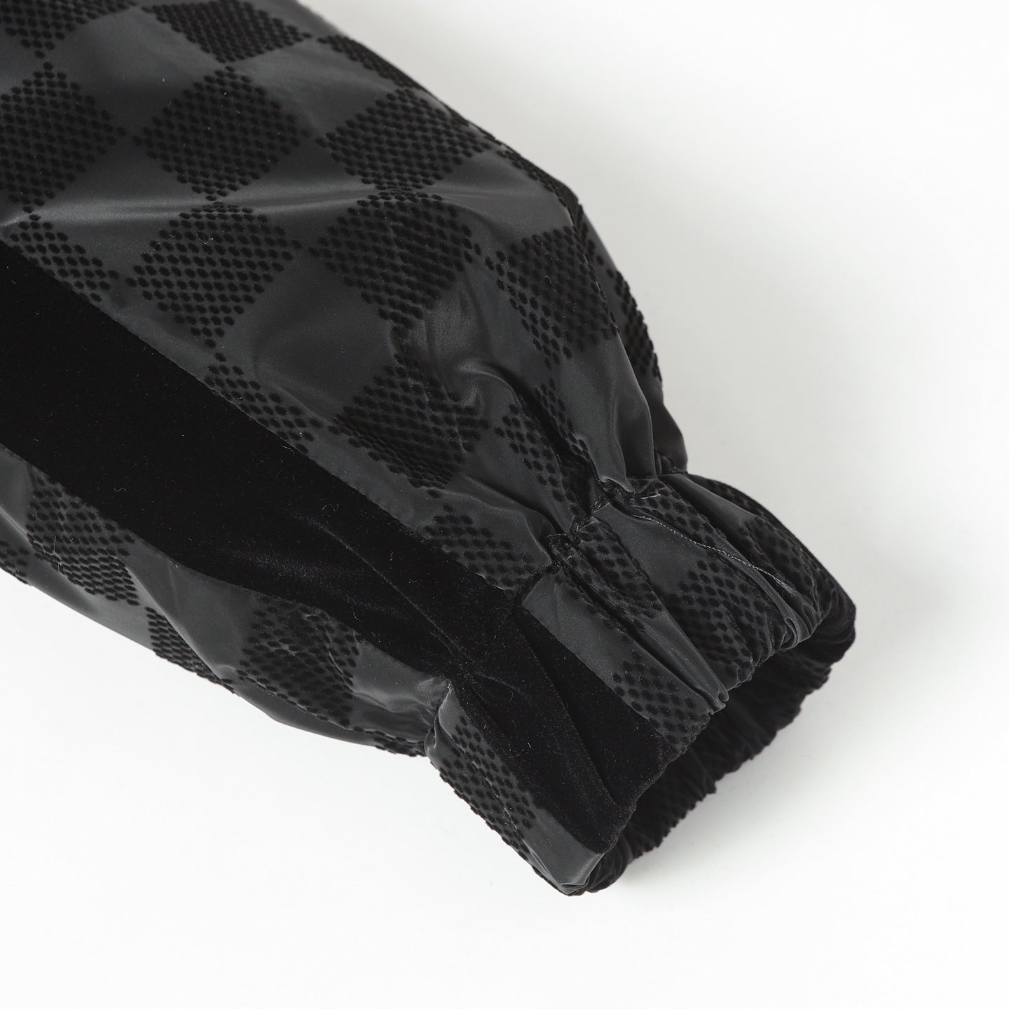 251230 New high-quality checkerboard letter velvet jacquard jacket