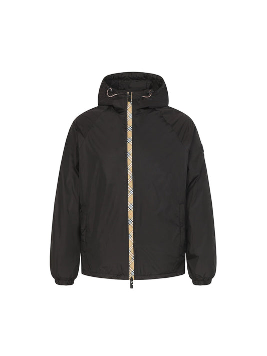 251230 New high-quality nylon hooded jacket