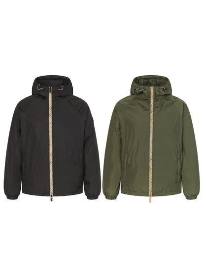 251230 New high-quality nylon hooded jacket