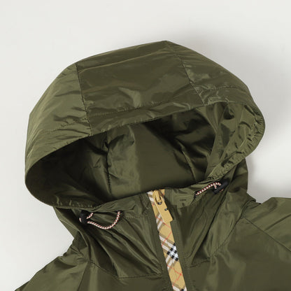 251230 New high-quality nylon hooded jacket