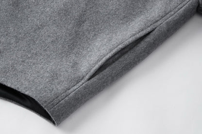 251230 New high-quality solid-color cashmere shirt jacket