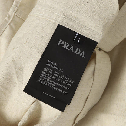 251230 New high-quality solid-color single-row linen long-sleeved shirt jacket