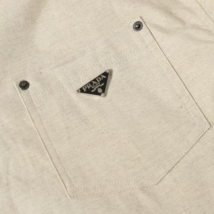 251230 New high-quality solid-color single-row linen long-sleeved shirt jacket