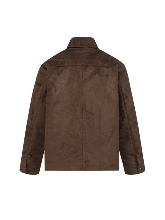 251230 New high-quality suede shirt jacket