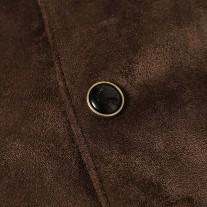 251230 New high-quality suede shirt jacket