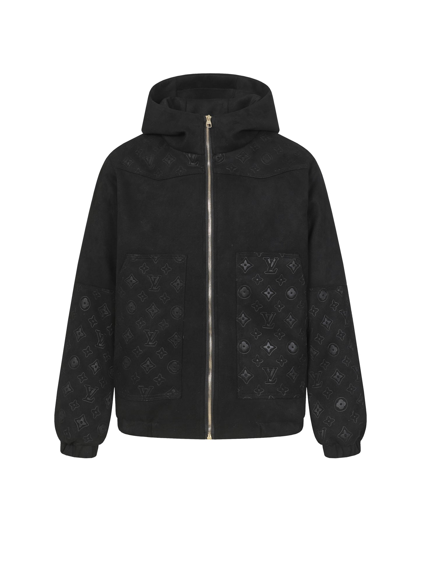 251230 New high-quality suede jacquard down jacket