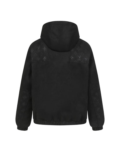 251230 New high-quality suede jacquard down jacket