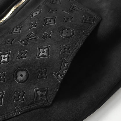 251230 New high-quality suede jacquard down jacket