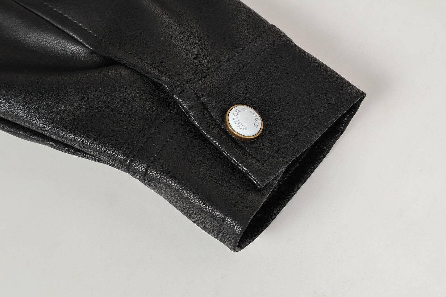 251230 New high-quality dark-patterned all-leather baseball jacket