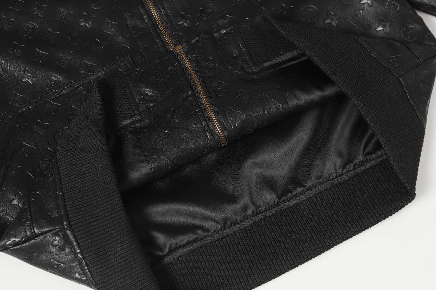 251230 new high-quality dark-patterned full-leather baseball jacket