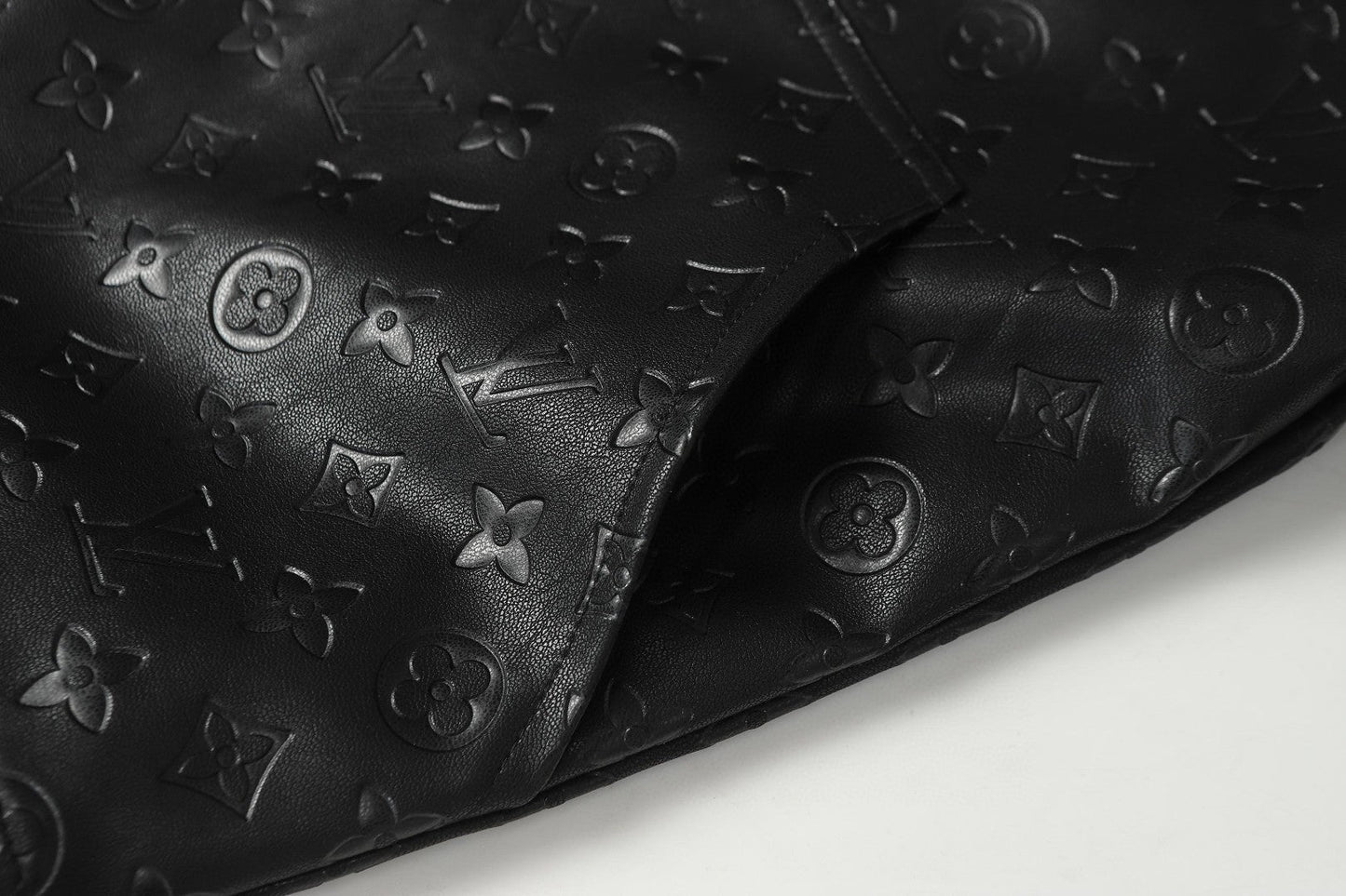 251230 new high-quality dark-patterned full-leather baseball jacket