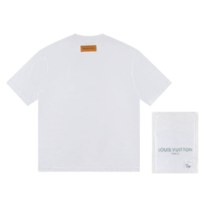 251230 New high-quality, simple necklace design printed T-shirt