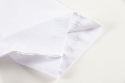 251230 New high-quality, simple and patchwork printed T-shirt