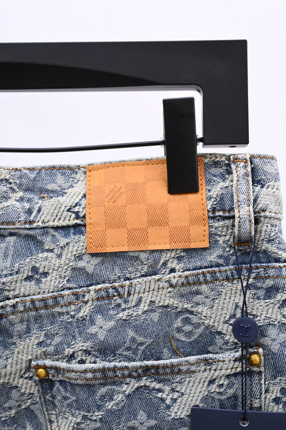 251230 New high-quality heavy-duty jacquard truck jeans