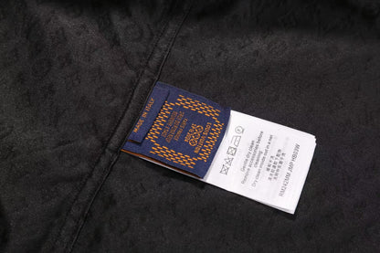 251230 New high-quality dark-patterned jacquard long-sleeved shirt