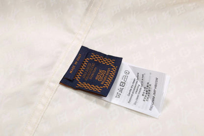 251230 New high-quality dark-patterned jacquard long-sleeved shirt