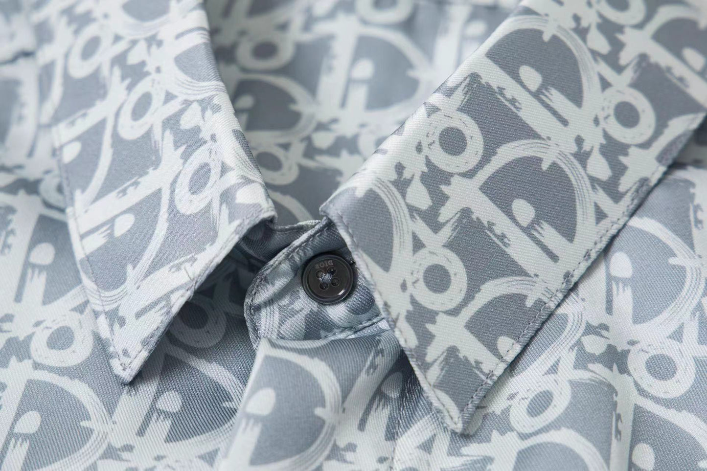 251230 New high-quality full-printed satin long-sleeved shirt