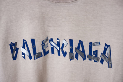 251230 New high-quality washed process letter-patterned T-shirt