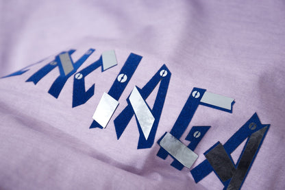 251230 New high-quality washed process letter-patterned T-shirt