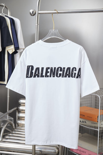 251230 New high-quality towel-applied-fabric hot diamond T-shirt