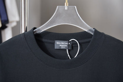 251230 New high-quality towel-applied-fabric hot diamond T-shirt