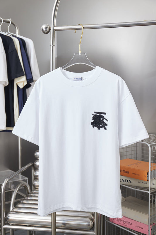 251230 New high-quality embossed diamond letter-shaped T-shirt