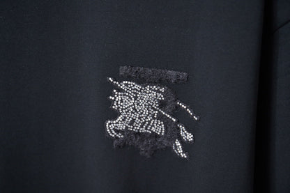 251230 New high-quality embossed diamond letter-shaped T-shirt