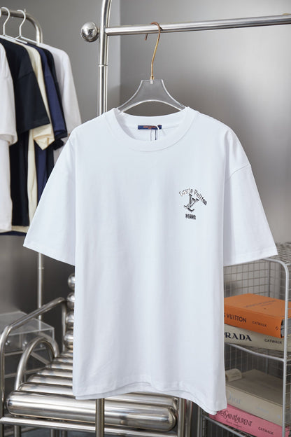 251230 New high-quality contrasting letter T-shirt