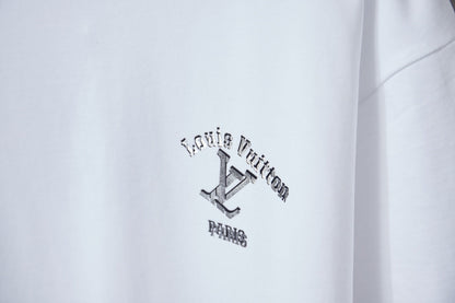 251230 New high-quality contrasting letter T-shirt