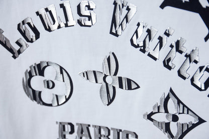 251230 New high-quality contrasting letter T-shirt