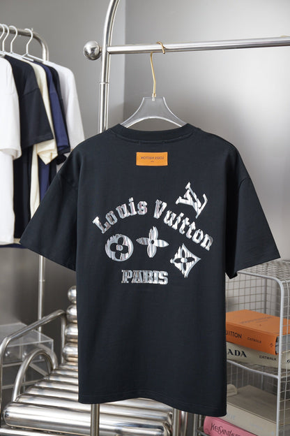 251230 New high-quality contrasting letter T-shirt