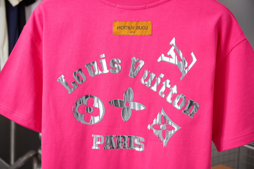 251230 New high-quality contrasting letter T-shirt
