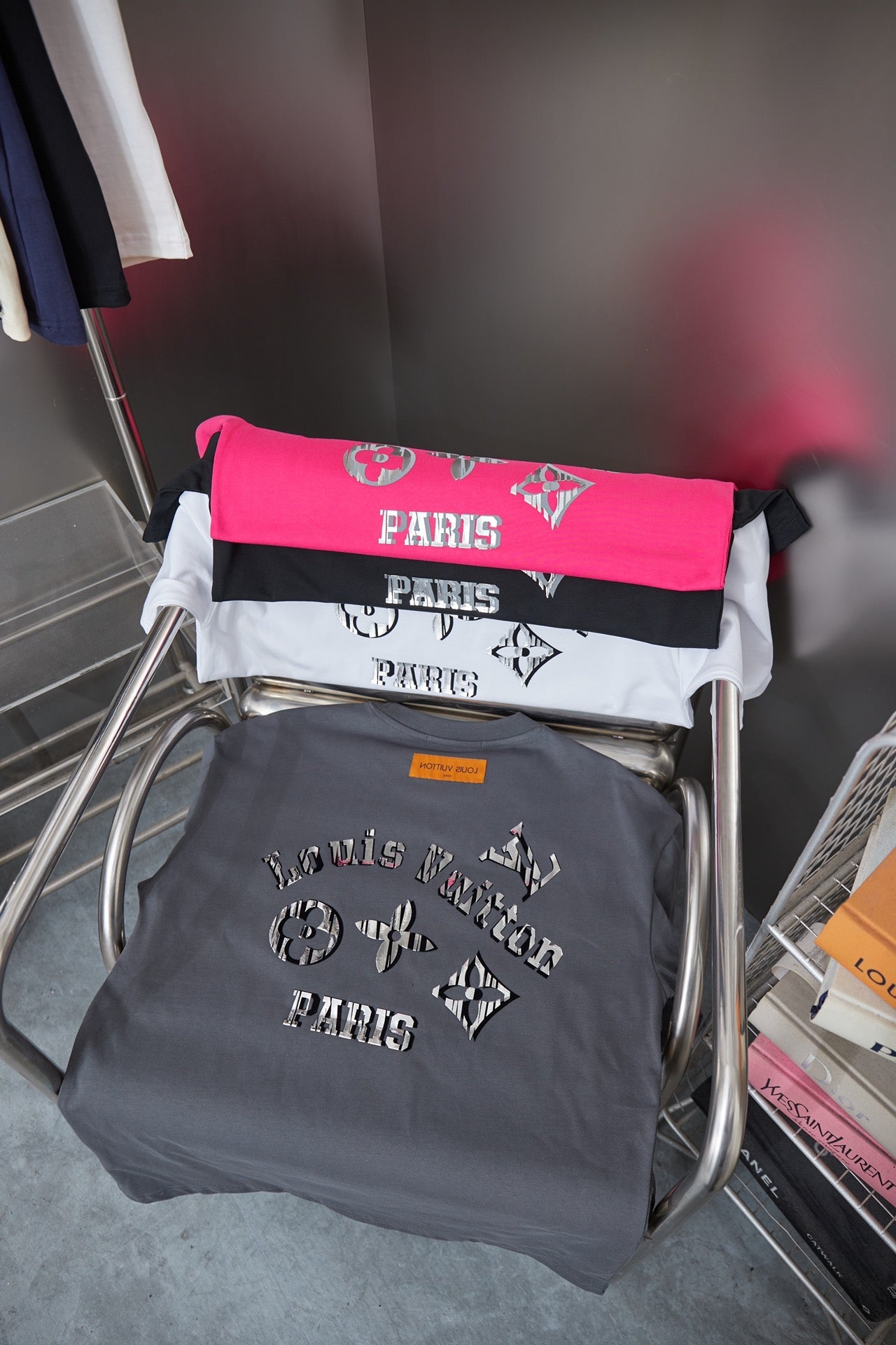 251230 New high-quality contrasting letter T-shirt