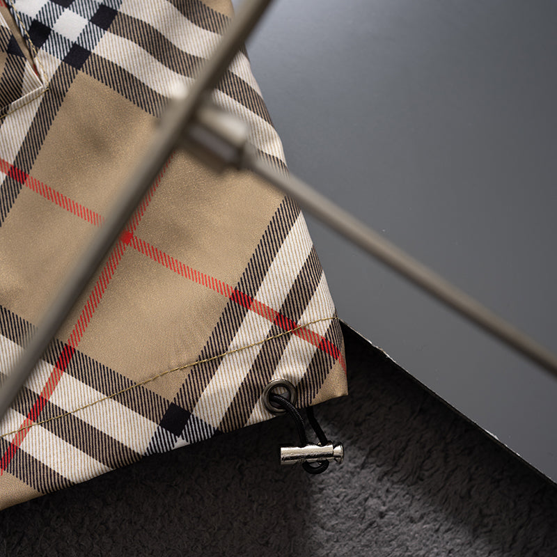 251230 A new high-quality classic checkered windproof jacket
