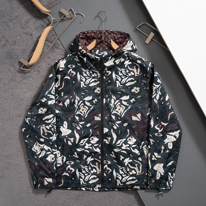 251230 New high-quality full-print windproof jacket