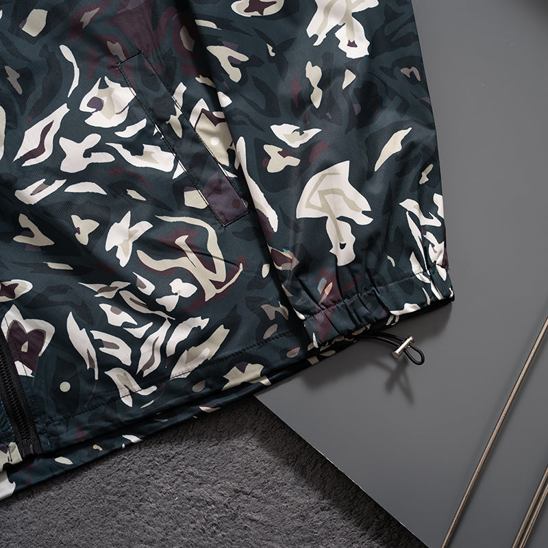 251230 New high-quality full-print windproof jacket